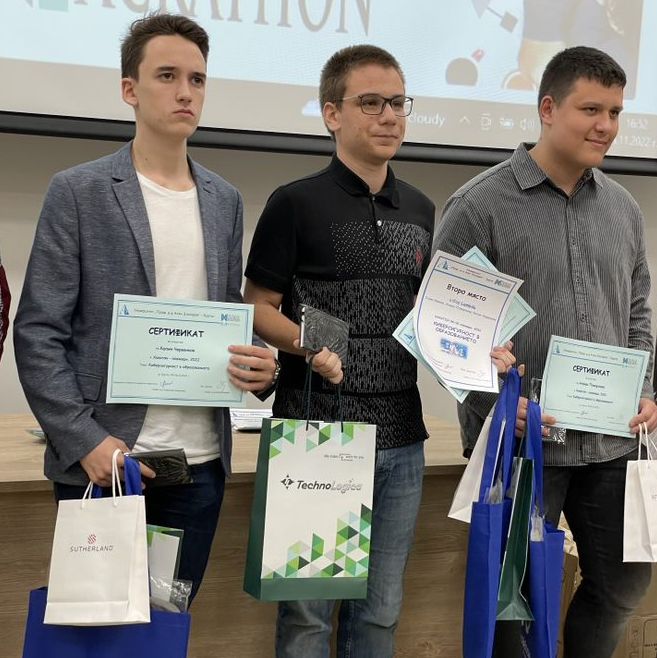 Second place at the Burgas Hackathon 2022