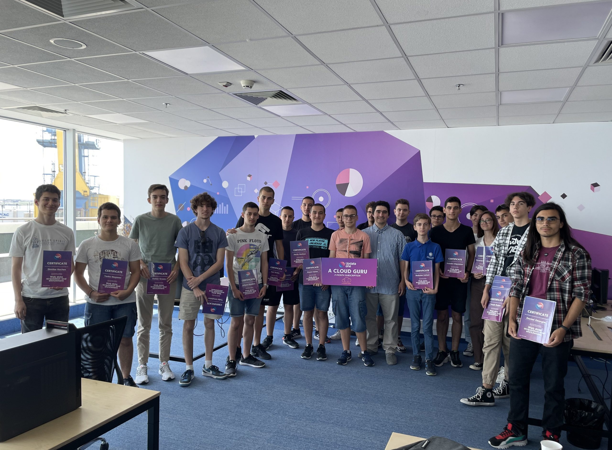 First place at Updata one internship competition