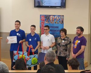 Second place at the "Електрониада 2023" competition